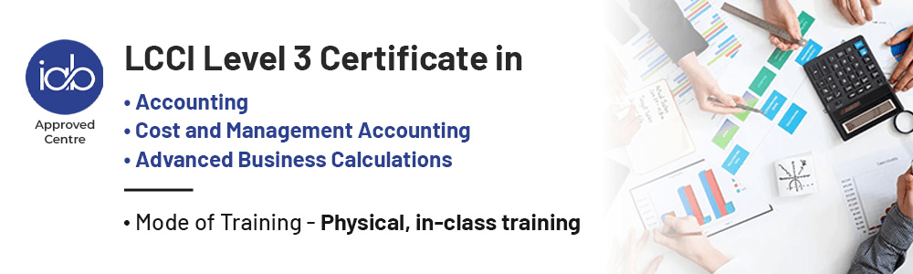 LCCI Level 3 Accounting and Bookkeeping Course